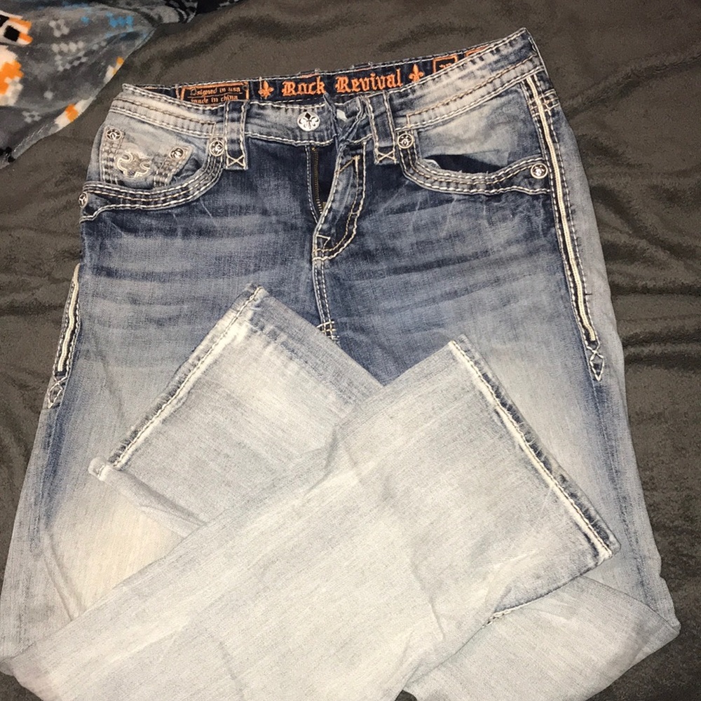 ROCK REVIVAL MENS JEANS